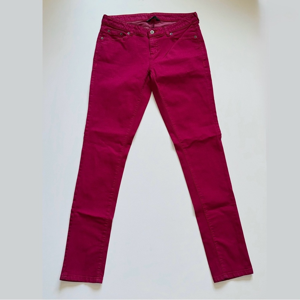 The North Face Women's Valencia Slim Straight Jeans Size 8 Magenta Gorpcore